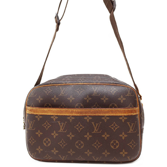 Louis Vuitton Monogram Shoulder Reporter Bag PM - Picture 1 of 8